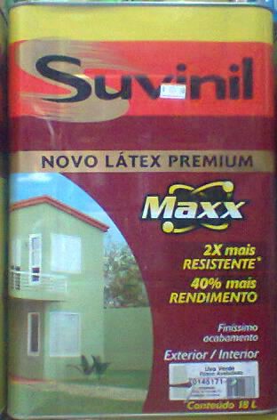 TINTA LATEX SUVINIL 18,LT