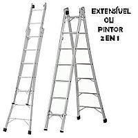 ESCADA EXTENSIVA 8 DEGRAUS